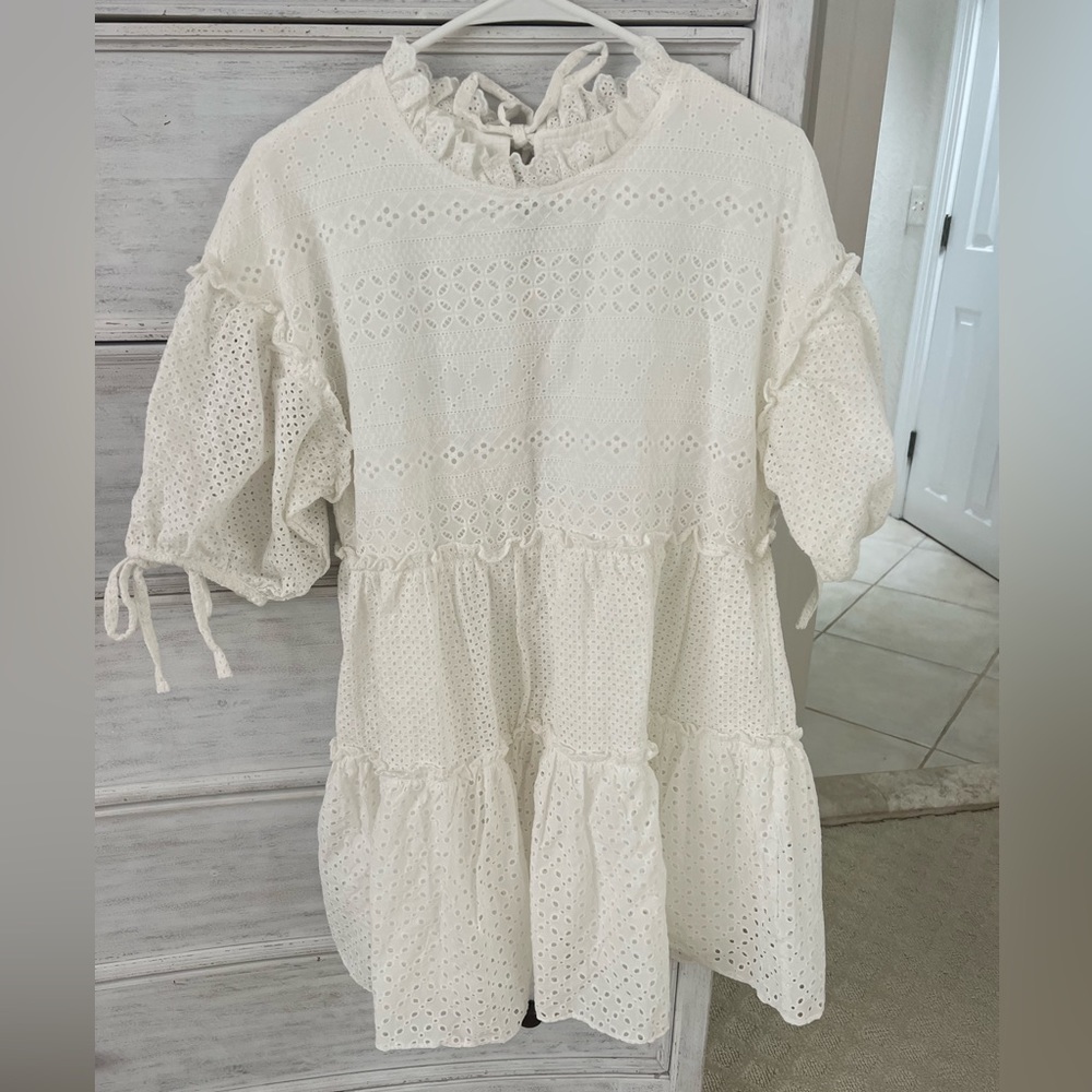 White Mini Dress